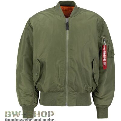 Alpha Industries Fliegerjacke MA-1 Sage Green (Grün) M Alpha Industries Fliegerjacke MA-1 Sage Green (Grün) M