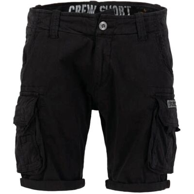 Alpha Industries Crew Shorts Schwarz 36 (XL) Alpha Industries Crew Shorts Schwarz 36 (XL)