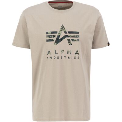 Alpha Industries T-Shirt Camo PP T Vintage Sand S Alpha Industries T-Shirt Camo PP T Vintage Sand S