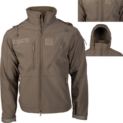 Mil-Tec Militär Softshell Jacke SCU 14 Oliv L Mil-Tec Militär Softshell Jacke SCU 14 Oliv L