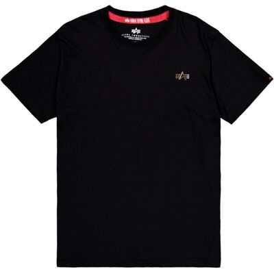 Alpha Industries 3D T-Shirt Small Logo Schwarz 3XL Alpha Industries 3D T-Shirt Small Logo Schwarz 3XL