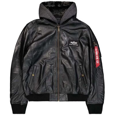Alpha Industries Fliegerjacke MA-1 D-Tec Bomberjacke Leder XXL Alpha Industries Fliegerjacke MA-1 D-Tec Bomberjacke Leder XXL