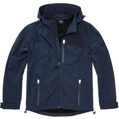 Brandit Softshell Jacke Hurricane Navy Blau 4XL Brandit Softshell Jacke Hurricane Navy Blau 4XL