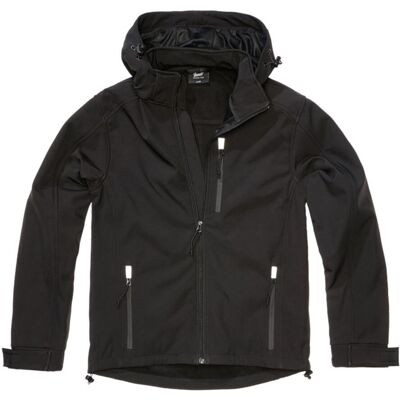 Brandit Softshell Jacke Hurricane Schwarz 3XL Brandit Softshell Jacke Hurricane Schwarz 3XL