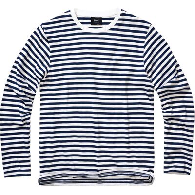Brandit Russische Armee Marine Shirt / Streifenshirt Langarm Blau-Weiß M Brandit Russische Armee Marine Shirt / Streifenshirt Langarm Blau-Weiß M