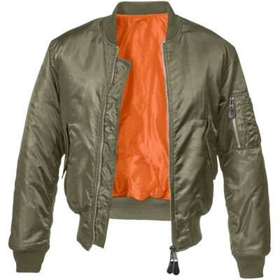 Brandit Pilotenjacke MA1 *2. Wahl* Oliv 3XL Brandit Pilotenjacke MA1 *2. Wahl* Oliv 3XL