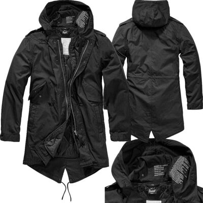 Brandit US M51 Parka Army Winterjacke *2. Wahl* Schwarz L Brandit US M51 Parka Army Winterjacke *2. Wahl* Schwarz L