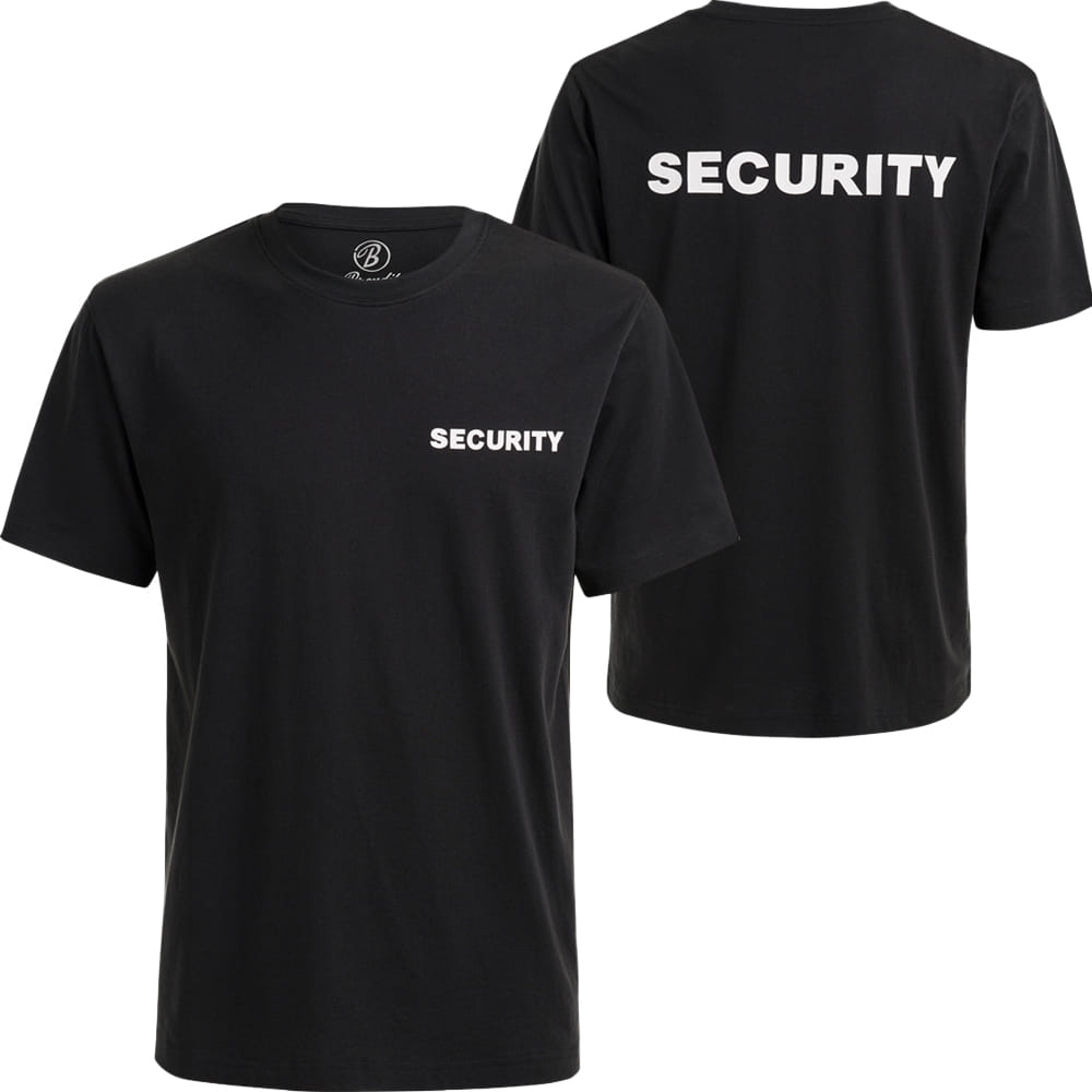 Brandit Security Bekleidung mit Aufschrift   L