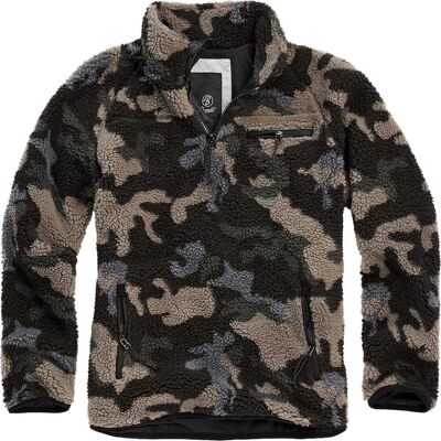 Brandit Teddyfleece Troyer Darkcamo M Brandit Teddyfleece Troyer Darkcamo M