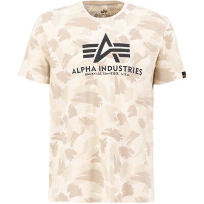 Alpha Industries Basic T-Shirt Sand-Camo M Alpha Industries Basic T-Shirt Sand-Camo M