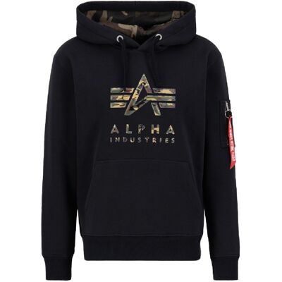 Alpha Industries Kapuzenpullover Camo TPU Hoodie Schwarz M Alpha Industries Kapuzenpullover Camo TPU Hoodie Schwarz M