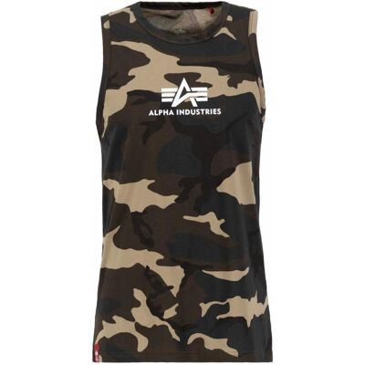 Alpha Industries Basic Tank Top Woodland XL Alpha Industries Basic Tank Top Woodland XL
