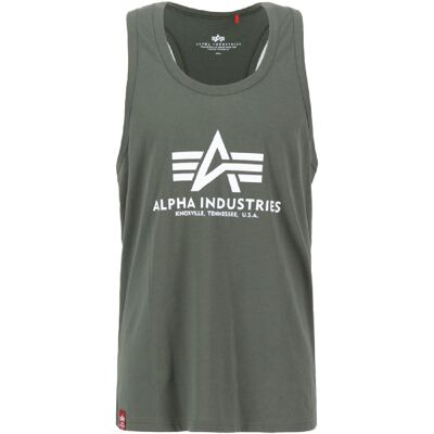 Alpha Industries Basic Tank Top BB Dunkeloliv M Alpha Industries Basic Tank Top BB Dunkeloliv M