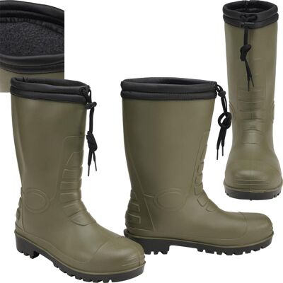 Brandit Rainboot Gummistiefel Winter mit Futter Oliv 45 Brandit Rainboot Gummistiefel Winter mit Futter Oliv 45