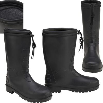 Brandit Rainboot Gummistiefel Winter mit Futter Schwarz 43 Brandit Rainboot Gummistiefel Winter mit Futter Schwarz 43