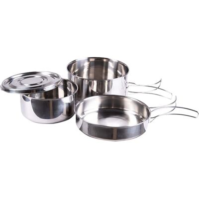 Mil-Tec Militär Kochset Edelstahl 4-8 Teilig Mil-Tec Militär Kochset Edelstahl 4-8 Teilig