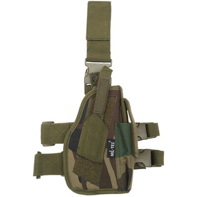 Mil-Tec Militär Tiefziehholster Woodland Mil-Tec Militär Tiefziehholster Woodland