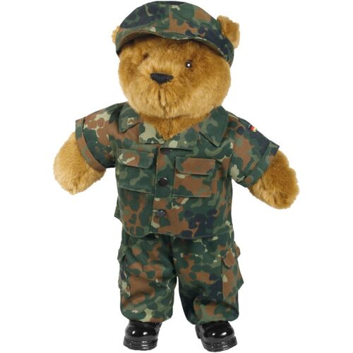 Mil-Tec Bundeswehr Teddy mit Uniform   Flecktarn   groß