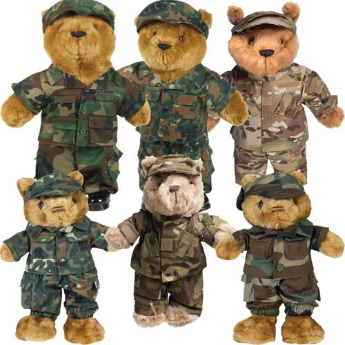 Mil-Tec Bundeswehr Teddy mit Uniform
