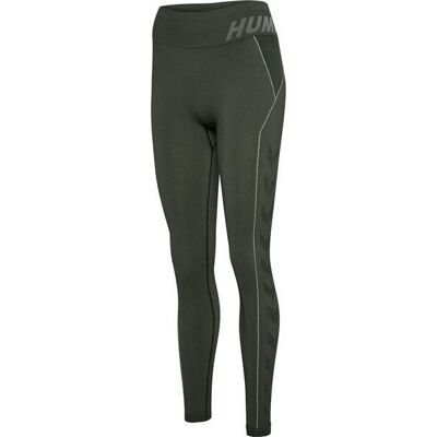 Hummel hmlTE CHRISTEL SEAMLESS MW TIGHTS CLIMBING IVY/SEAGRASS MELANGE XL Hummel hmlTE CHRISTEL SEAMLESS MW TIGHTS CLIMBING IVY/SEAGRASS MELANGE XL