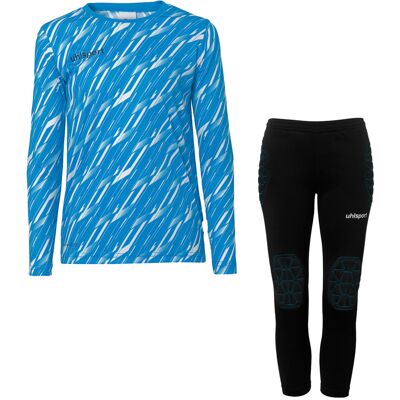 Uhlsport Progressive Torwart-Set Kinder blau - Sportswear Set Uhlsport Progressive Torwart-Set Kinder blau - Sportswear Set