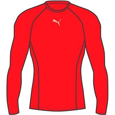 Puma Liga Baselayer Tee LS Größe XL Rot Puma Liga Baselayer Tee LS Größe XL Rot
