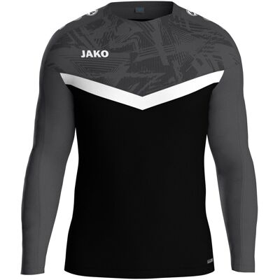 JAKO Sweat Iconic, XXL, schwarz/anthrazit JAKO Sweat Iconic, XXL, schwarz/anthrazit