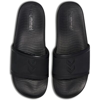 HUMMEL HML LEAD POOL SLIDE - BLACK - 48 HUMMEL HML LEAD POOL SLIDE - BLACK - 48