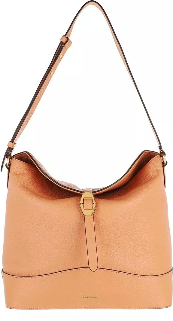 Coccinelle Hobo Bag - Josephine Handbag Grained Leather / Almond - Gr. unisize - in Cognacbraun - für Damen