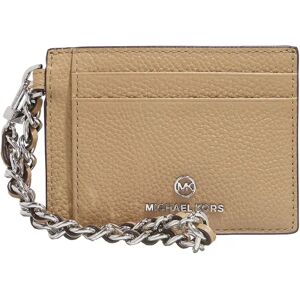 Michael Kors Portemonnaie - Sm Id Chn Card Holder - Gr. unisize - in Beige - für Damen