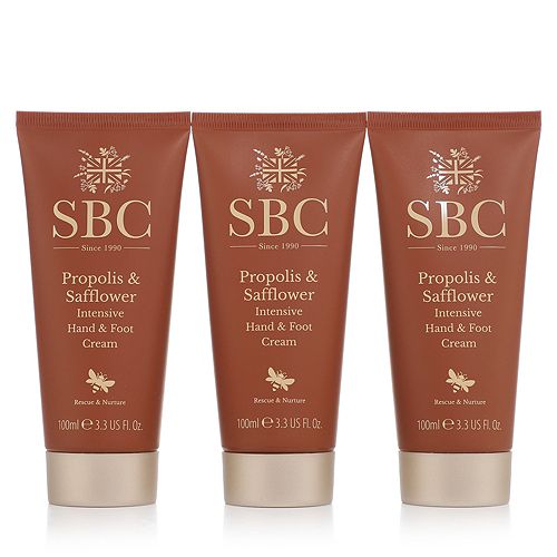 SBC Propolis Intensive Hand- & Fußcreme 3x 100ml