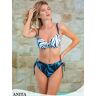 linea sprint ANITA Damen-Bikini-Badeanzug mit Bügel Bikini Damen Blau Größe 46