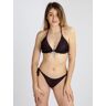mermaid swimwear Lurex-Bikini-Badeanzug Bikini Damen Violett Größe 42
