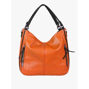 Solada Hobo-Tasche für Damen Shopper Damen Orange Größe Unica