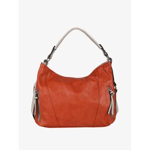 Solada Hobo-Tasche für Damen Shopper Damen Orange Größe Unica