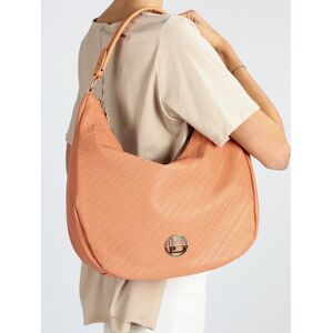 Laura Biagiotti ROSETTE Hobo Bag für Damen Shopper Damen Orange Größe Unica