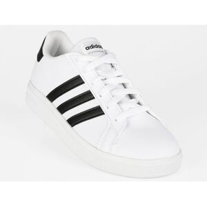 Adidas GRAND COURT 2.0 K Low-Top-Sneaker für Jungen Sneaker low Unisex-Kind Weiß Größe 36.5