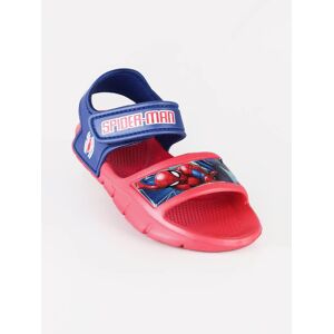 Marvel Spider-Man Strandsandalen mit Tränen Flache Sandalen Junge Rot Größe 32