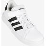 Adidas GRAND COURT 2.0 EL K Low-Top-Sneaker für Kinder Sneaker low Unisex-Kind Weiß Größe 28