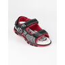 Shoes Sandalen mit Tränen Flache Sandalen Junge Schwarz Größe 29