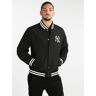 New Era Bomberjacke der NBA New York Yankees für Herren Wintermäntel Herren Schwarz Größe L