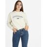 Lee Legendäres, übergroßes Damen-Sweatshirt mit Rundhalsausschnitt aus Baumwolle Sweatshirts Damen Weiß Größe L