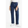 Solada Lockere Damenjeans mit großen Taschen Straight Leg Jeans Damen Jeans Größe 46