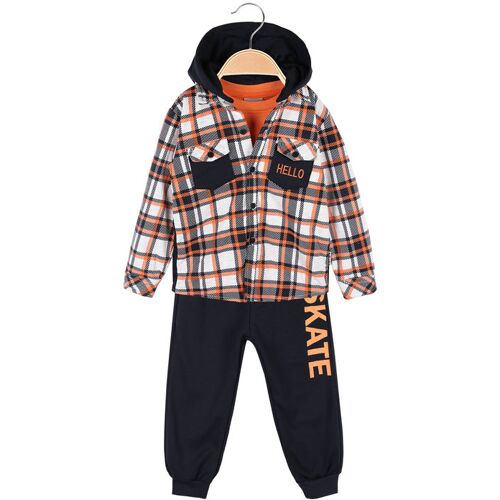 Re Panda Neugeborenes 3-teiliges Set 0-36 M Sets Junge Orange Größe 12M