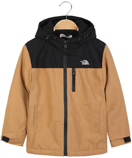 mk boys Jungenjacke mit Kapuze Wintermäntel Junge Braun Größe 16