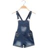 Angel Kids Kurze Jeans-Latzhose für Mädchen Overall Mädchen Jeans Größe 08