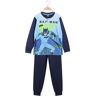 Batman Langer warmer Baumwollpyjama für Kinder Pyjama Junge Blau Größe 03/04