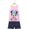 Disney MICKEY and FRIENDS Kurzes Set für Mädchen mit Minnie Sets 3-16 Jahre alt Mädchen Rosa Größe 05/06