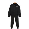 Kappa Sportanzug für kinder Sets 3-16 Jahre alt Unisex-Kind Schwarz Größe 05