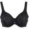 SieLei BEAUTY Bügel-BH Körbchen C 1822 Bras Damen Schwarz Größe 02